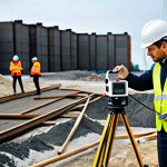 **

"A professional environmental engineer in a fully clothed business suit, inspecting noise monitoring equipment at a construction site, appropriate attire, safe for work, perfect anatomy, natural proportions, professional photography, high quality, family-friendly."

**