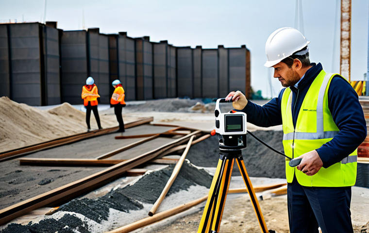**
"A professional environmental engineer in a fully clothed business suit, inspecting noise monitoring equipment at a construction site, appropriate attire, safe for work, perfect anatomy, natural proportions, professional photography, high quality, family-friendly."
**